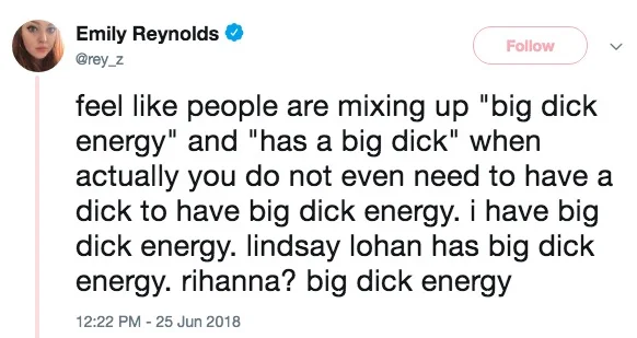 Big Dick Energy