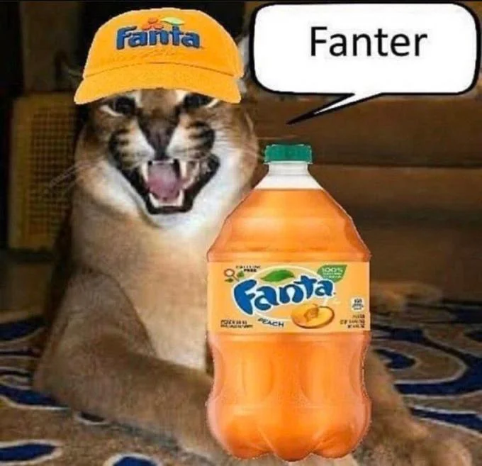 A fan-created Big Floppa edit, typical of the meme's derivative art.