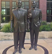 The iconic original photograph from the George W. Bush Presidential Library.