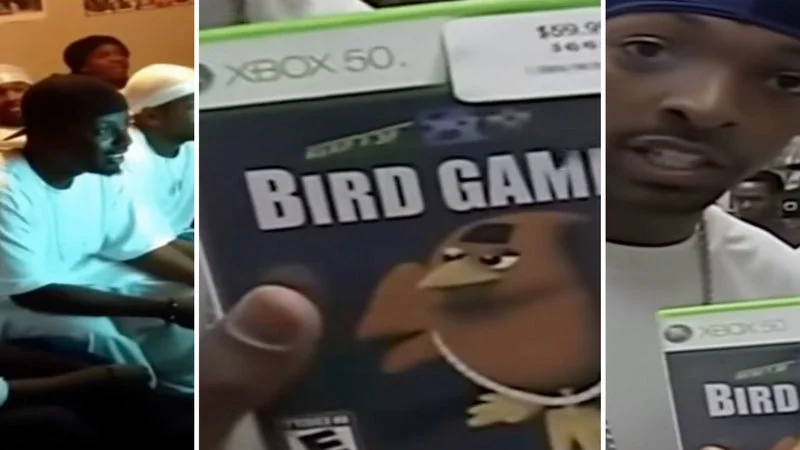 AI-generated gameplay footage from the viral Bird Game 3 meme.