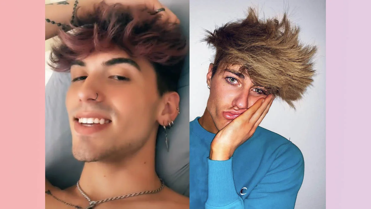 Header image showcasing the bird's nest / broccoli haircut worn by young zoomers on TikTok and Instagram.