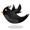 Minimal icon-style representation of Black Twitter.