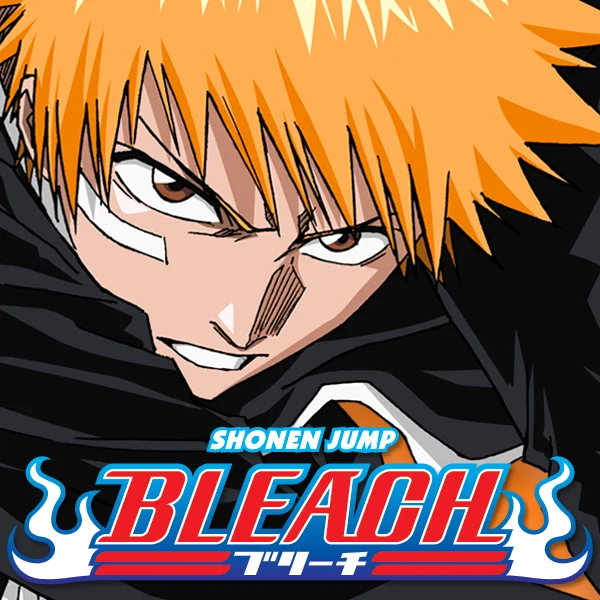 Official Shonen Jump promotional cover for the Bleach anime, featuring protagonist Ichigo Kurosaki.