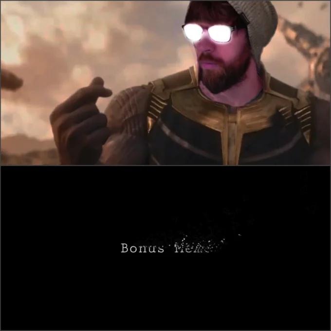PewDiePie snaps the 'Bonus Meme' out of existence in this Infinity War parody.