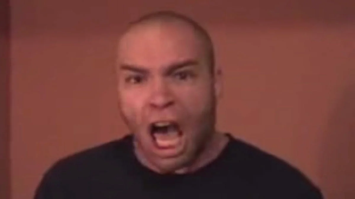 FPSCarl mid-scream in the original webcam video that spawned the 'Boom Headshot!' catchphrase.