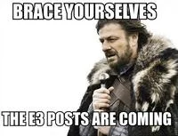 Gaming culture variation anticipating E3 posts.