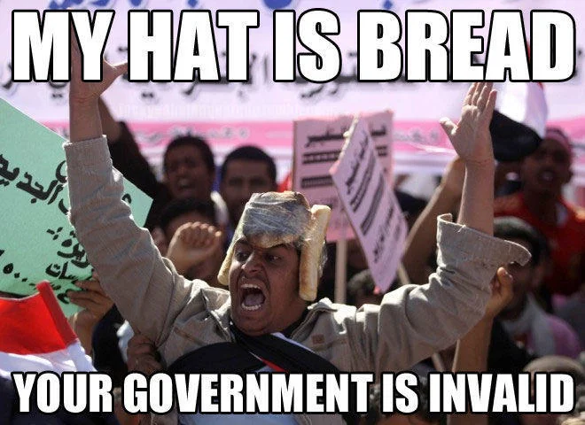 Classic image macro with impact-font captions.