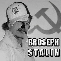 Stalin pun merging Soviet leader with bro culture.