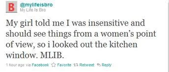 Tweet from bro-culture parody account.