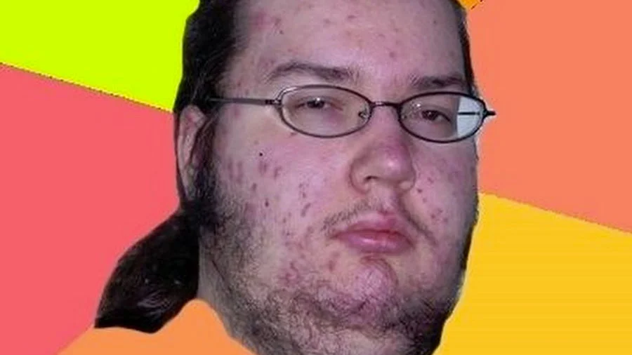 The canonical Butthurt Dweller (Gordo Granudo) advice-animal template used across the meme's image macros.
