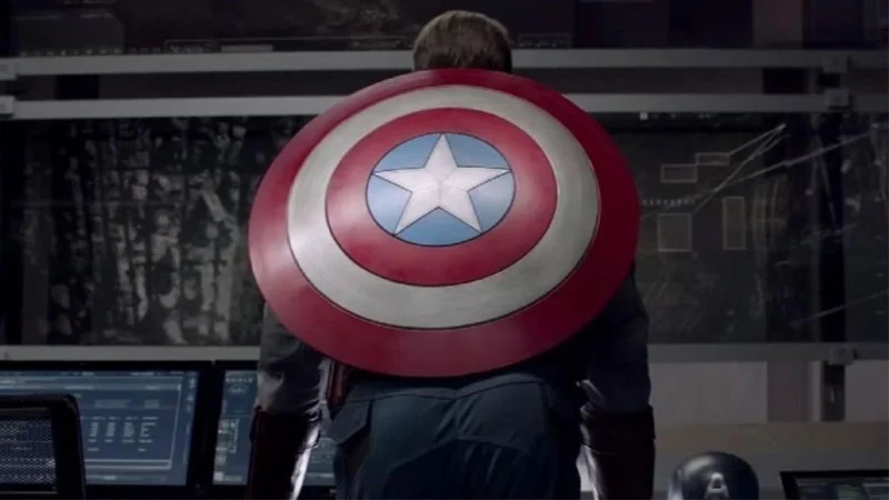 The signature Avengers: Endgame scene of Captain America from behind that inspired Ant-Man's admiring 'America's ass' line and the ensuing meme.