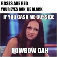 Poetry variation of the meme.