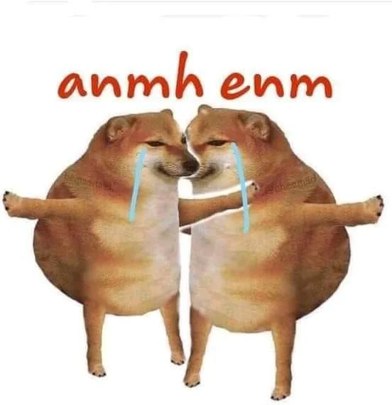 Dual Cheems expressing shared sadness.