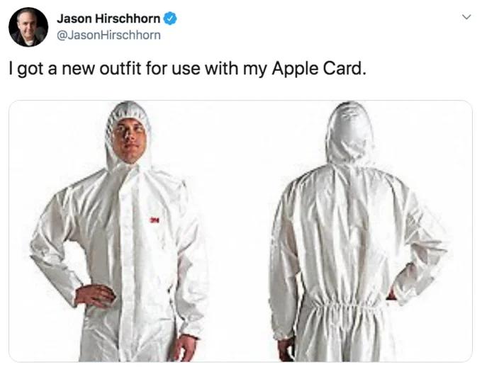 Card requires hazmat-level protection outfit.