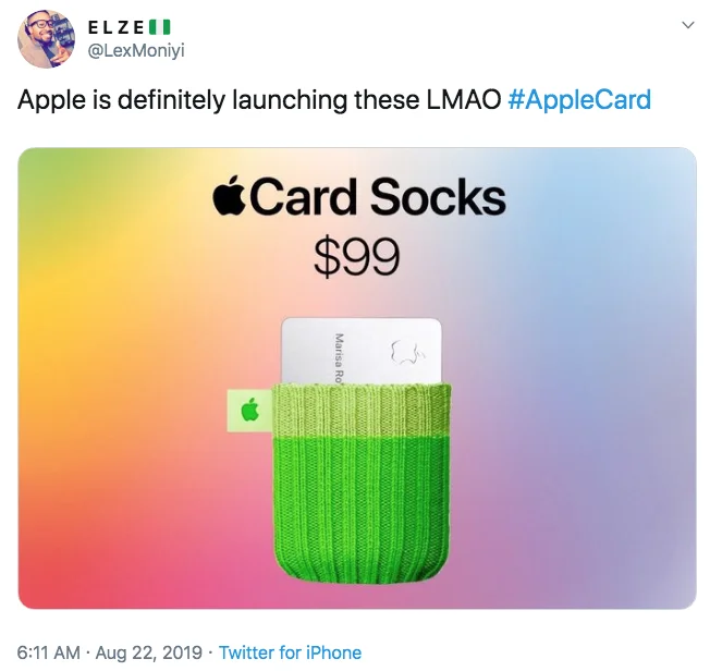 Cleaning The Apple Card