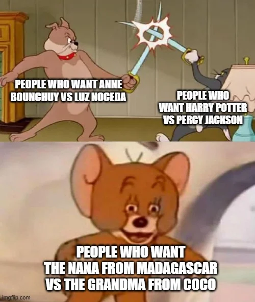 Example of the coco meme