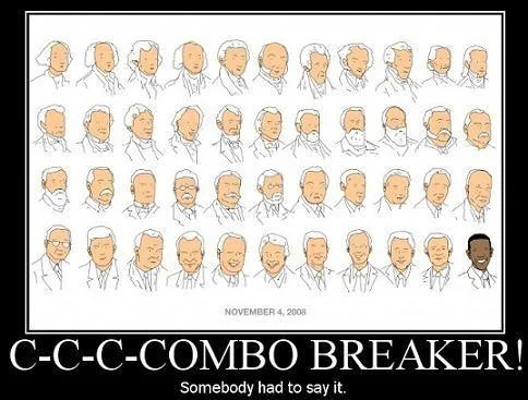Political Combo Breaker meme from 2008.