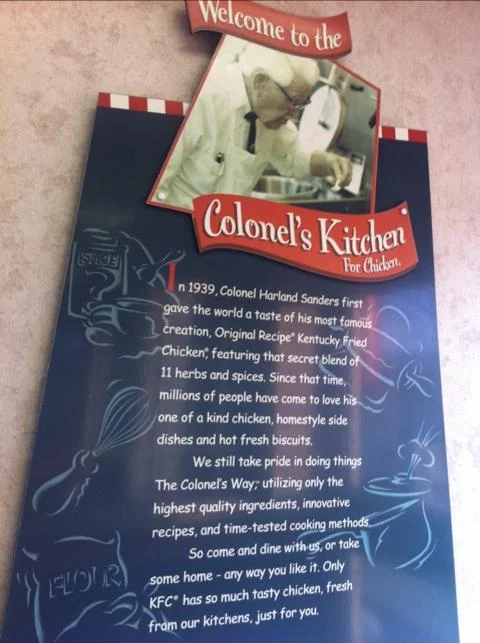 Major fast food brand using Comic Sans.