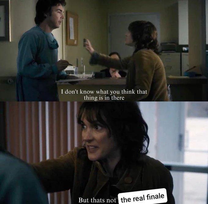 Theory about false ending dialogue.