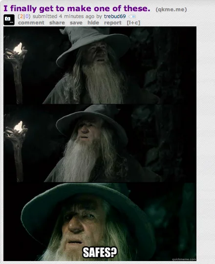 Confused Gandalf