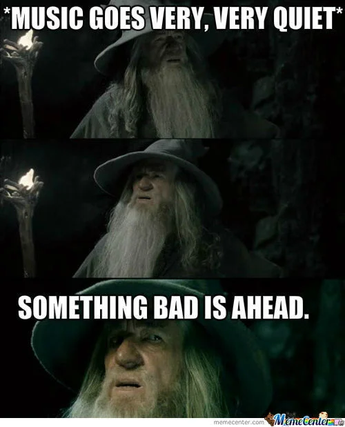 Confused Gandalf