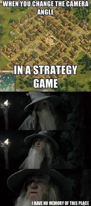 Confused Gandalf