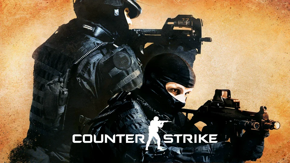 Official Counter-Strike key art featuring the iconic counter-terrorist operators.