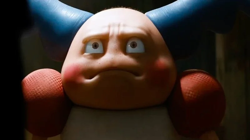The original unsettling Mr. Mime design that sparked the meme.