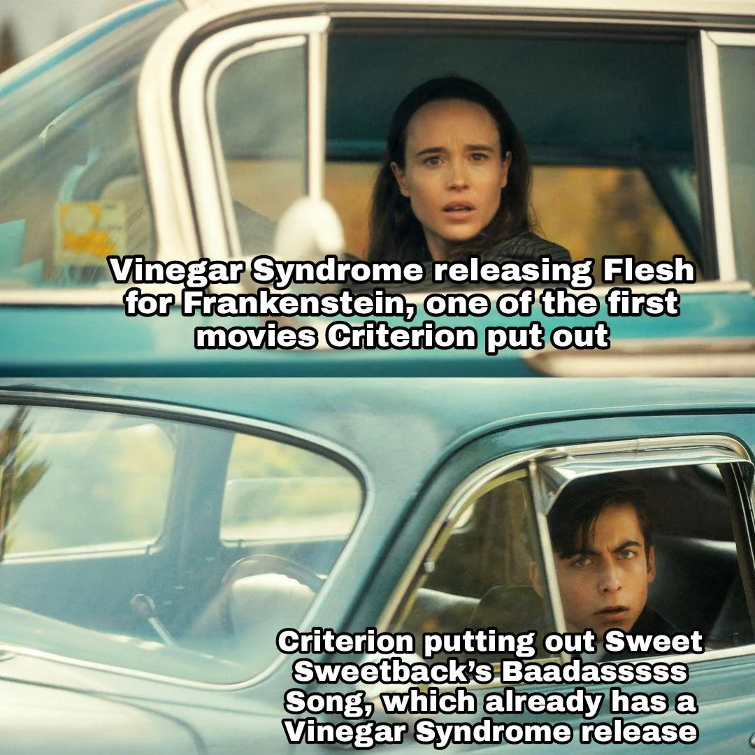 Overlapping prestige film labels confuse collectors.
