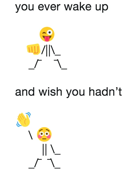 Crying Nae Nae about relatable negative emotions.