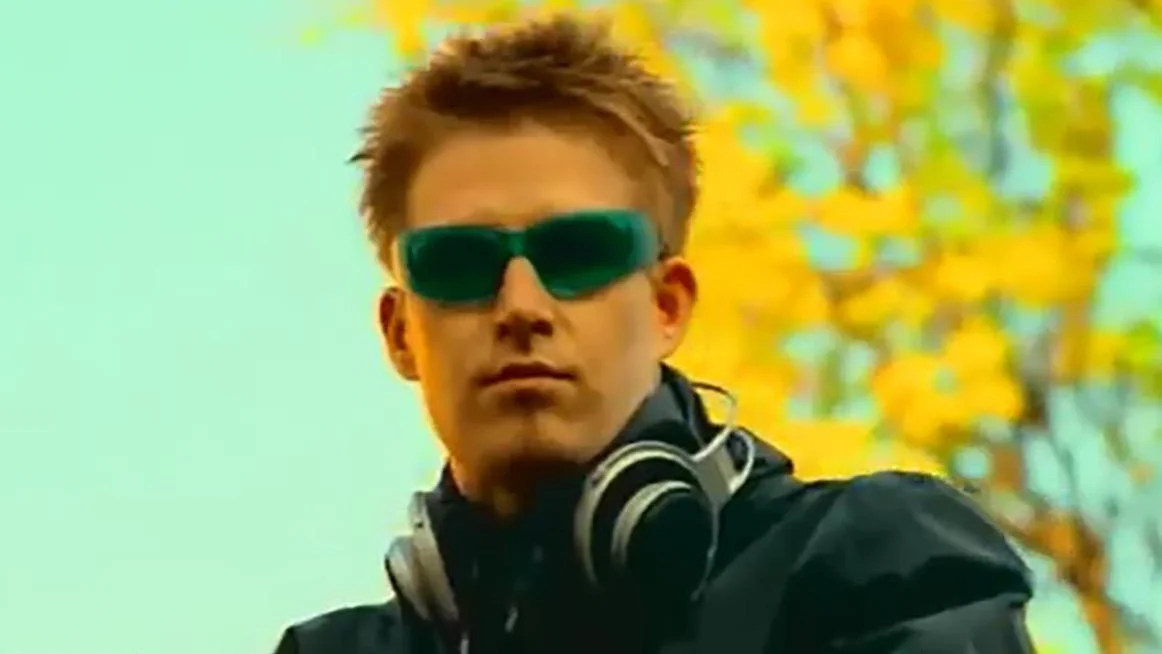 DJ aesthetic image representing electronic music culture.