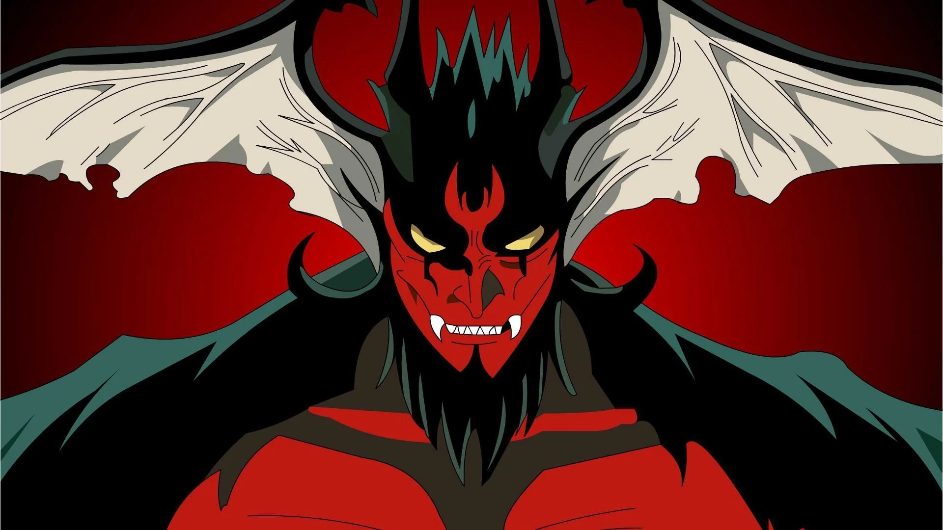 Devilman in his Amon demon form, the iconic protagonist of Go Nagai's classic manga and anime series.