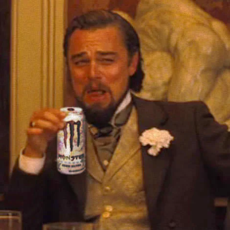 Leonardo DiCaprio Laughing