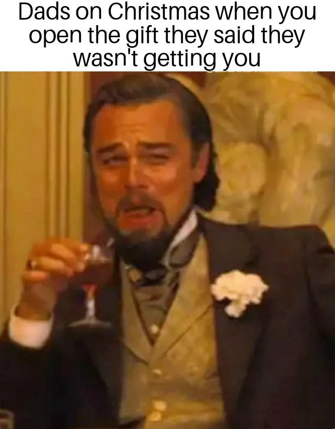 Leonardo DiCaprio Laughing