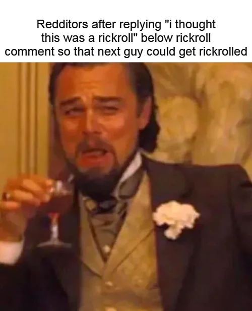 Leonardo DiCaprio Laughing