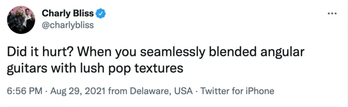 Did it hurt applied to music production techniques.