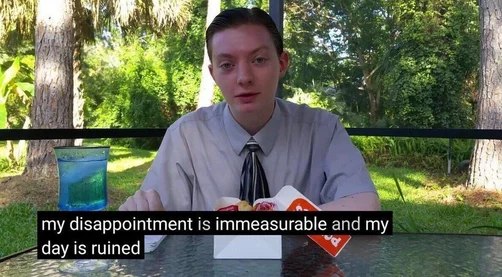 My Disappointment Is Immeasurable