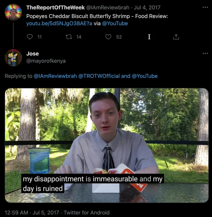 My Disappointment Is Immeasurable