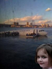 Disaster Girl responsible for nuclear detonation.