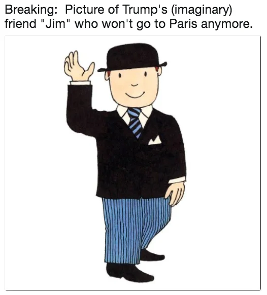 Cartoon businessman as Jim proof.