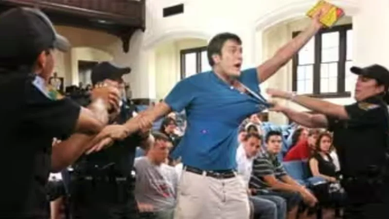 The defining moment of the meme.