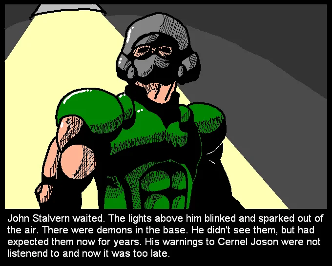 Opening scene of the fan fiction.