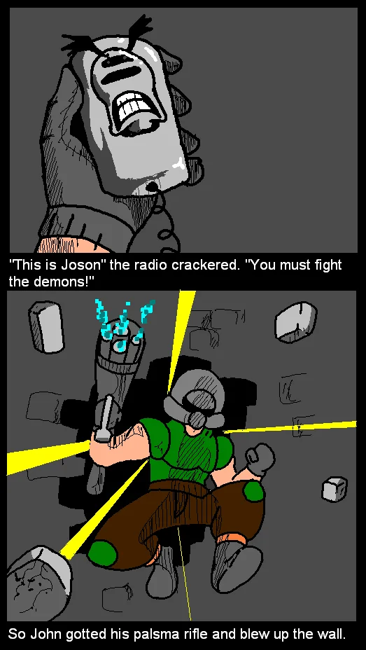 Joson's absurd battle instructions.