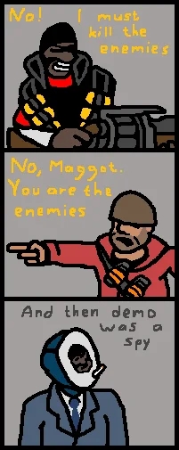 Team Fortress 2 parody adaptation.
