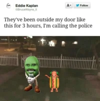 Dr. Phil M&M outside door threat tweet.