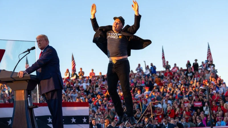 The iconic moment that launched the jumping meme.