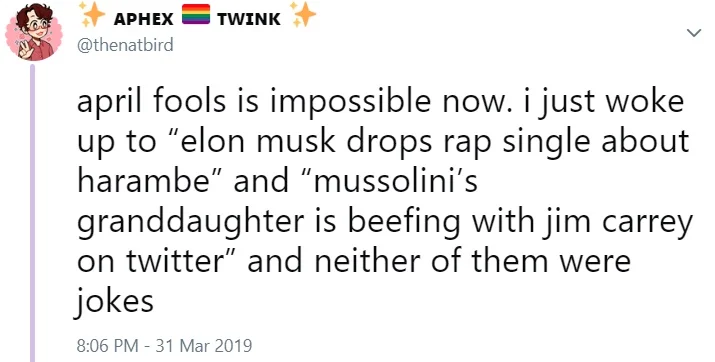 Elon Musks Rip Harambe