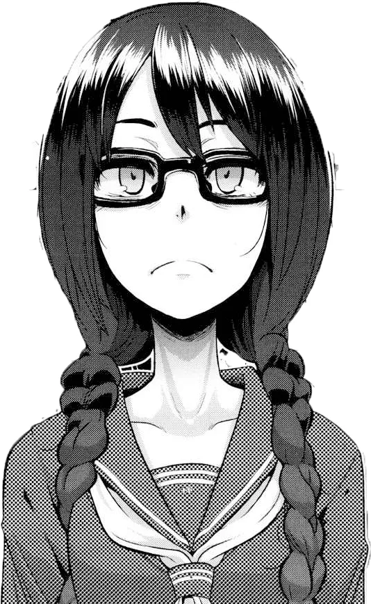 Saki Yoshida in the opening pages of Emergence / Metamorphosis, before the events of the story.