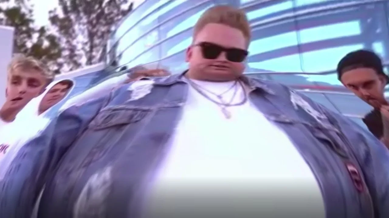 Nick Crompton appears alongside Jake Paul in the 'It's Everyday Bro' music video, the source of the viral 'England is my city' line.