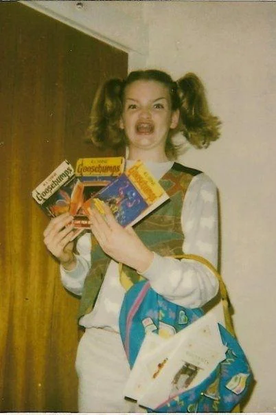 The original source photo that became the iconic Ermahgerd meme template.
